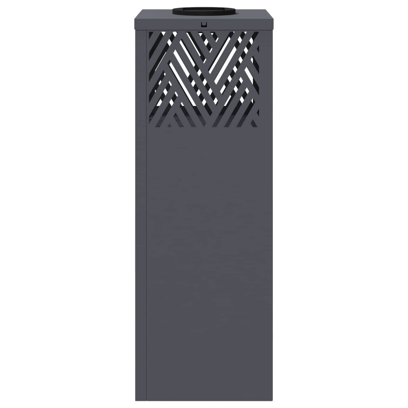 Słoneczna LED lampa na ścieżkę 2 pcs Antracyt