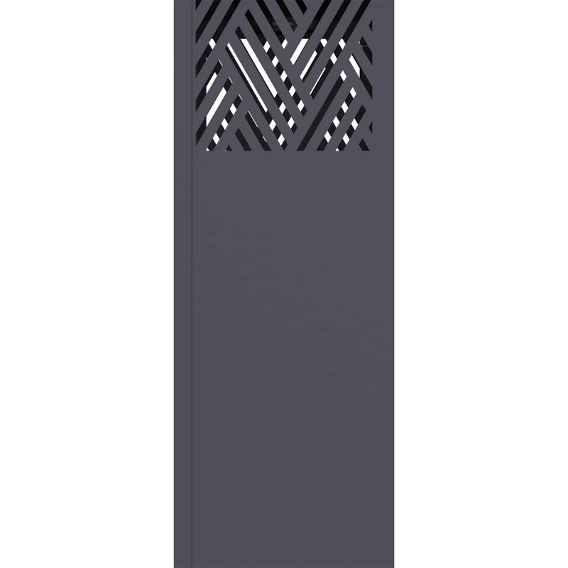 Słoneczna LED lampa na ścieżkę 2 pcs Antracyt