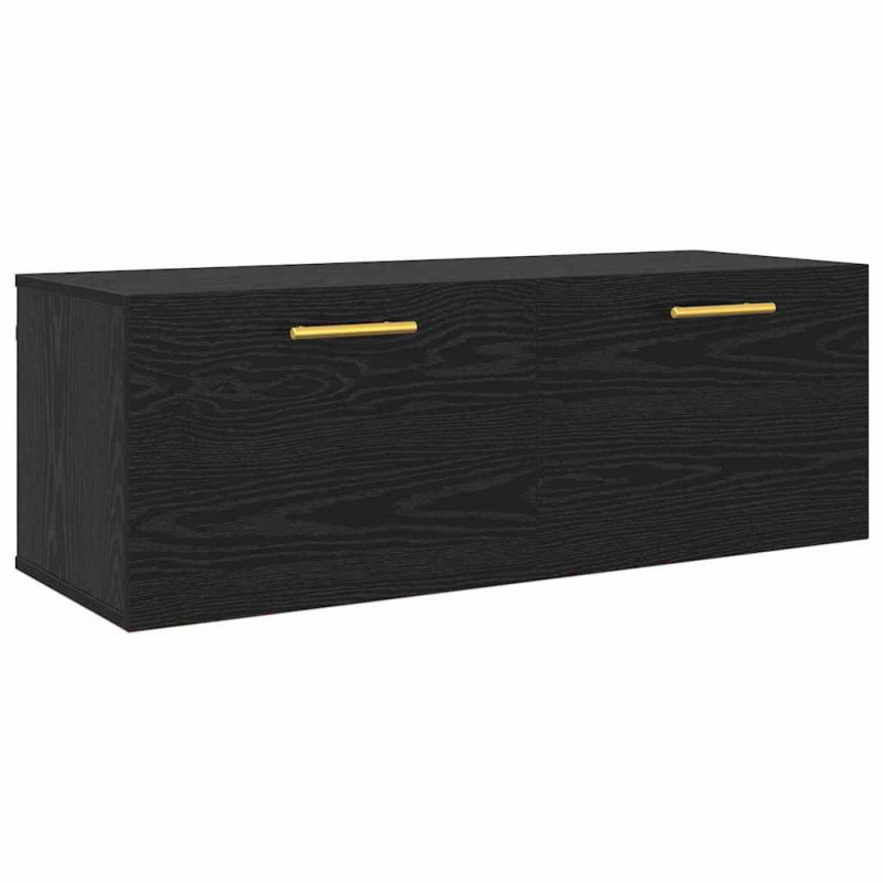 Szafka ścienna Czarny dąb 100 x 36.5 x 35 cm