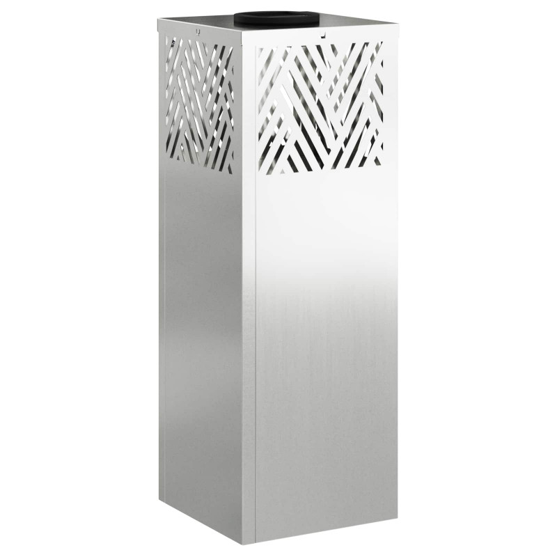 Słoneczna LED lampa na ścieżkę 2 pcs Srebrny Galwanizowany