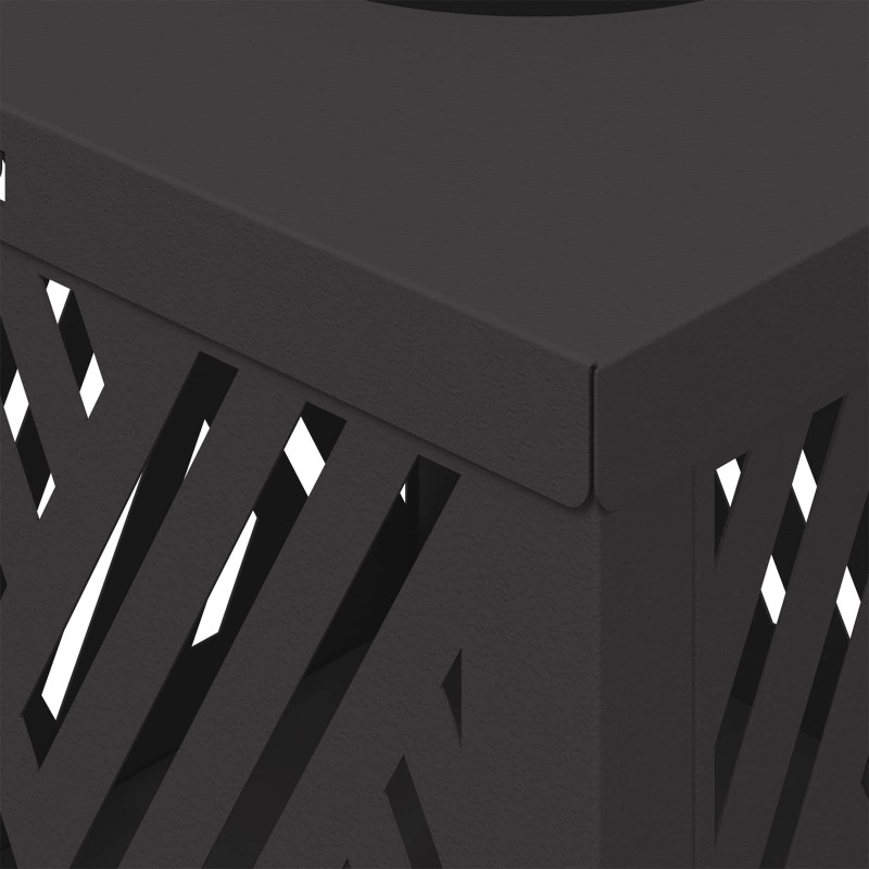 Słoneczna LED lampa na ścieżkę 2 pcs Czarny