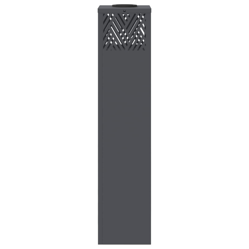 Słoneczna LED lampa na ścieżkę 2 pcs Antracyt