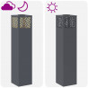 Słoneczna LED lampa na ścieżkę 2 pcs Antracyt
