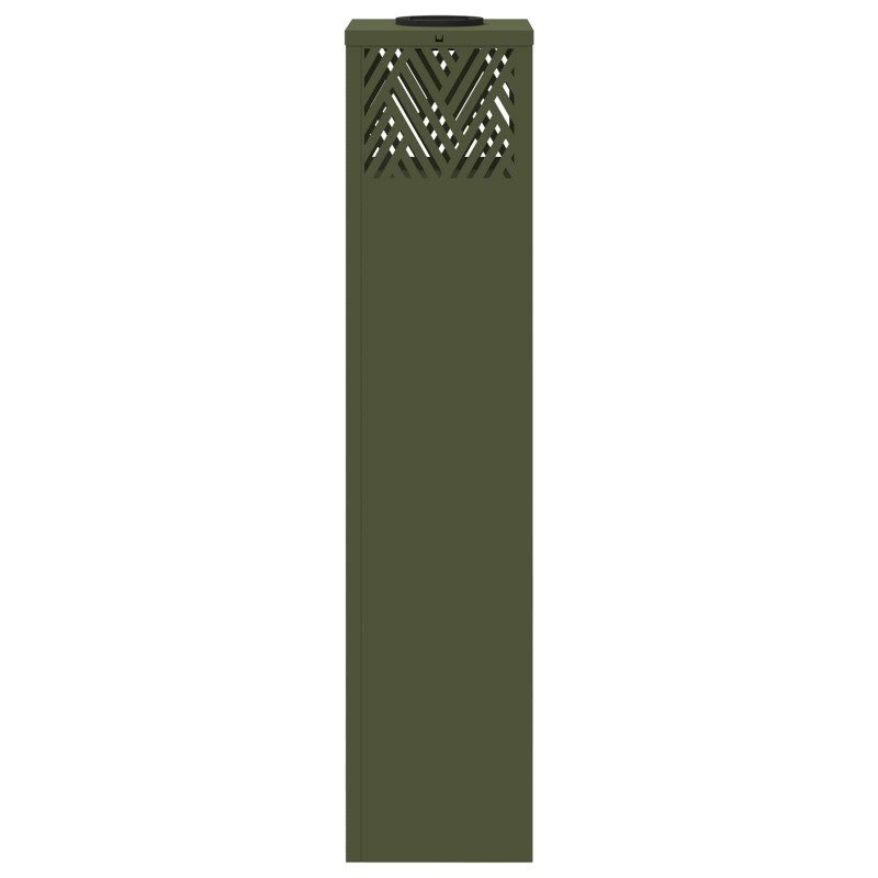 Słoneczna LED lampa na ścieżkę 2 pcs Zielony oliwkowy