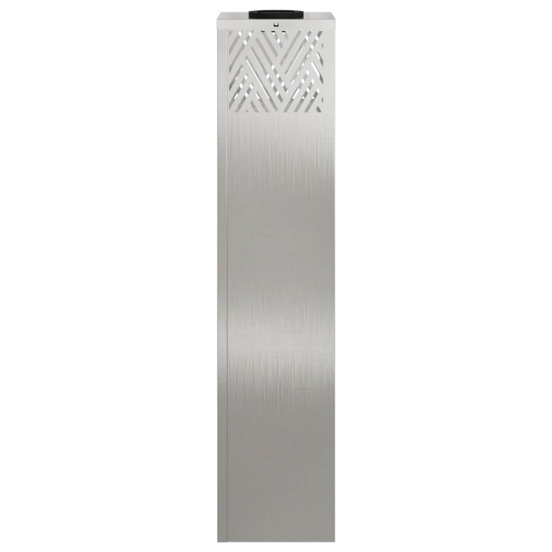 Słoneczna LED lampa na ścieżkę 2 pcs Srebrny Stal nierdzewna
