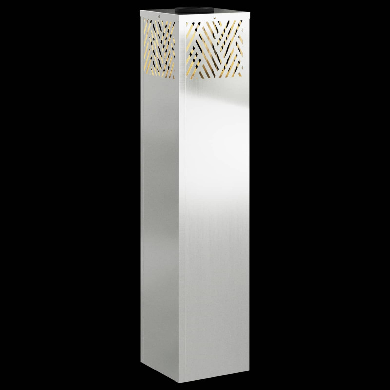 Słoneczna LED lampa na ścieżkę 2 pcs Srebrny Galwanizowany
