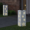 Słoneczna LED lampa na ścieżkę 2 pcs Biały