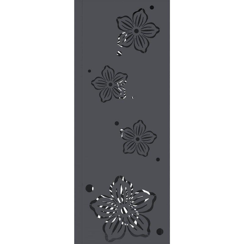 Słoneczna LED lampa na ścieżkę 2 pcs Antracyt