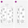 Słoneczna LED lampa na ścieżkę 2 pcs Srebrny Stal nierdzewna