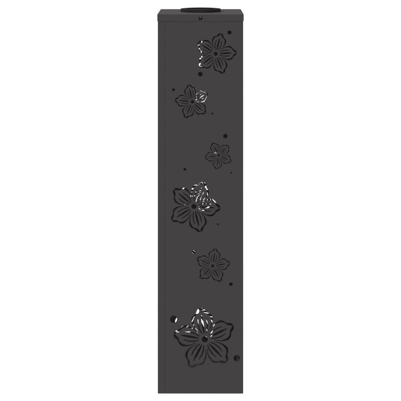 Słoneczna LED lampa na ścieżkę 2 pcs Czarny