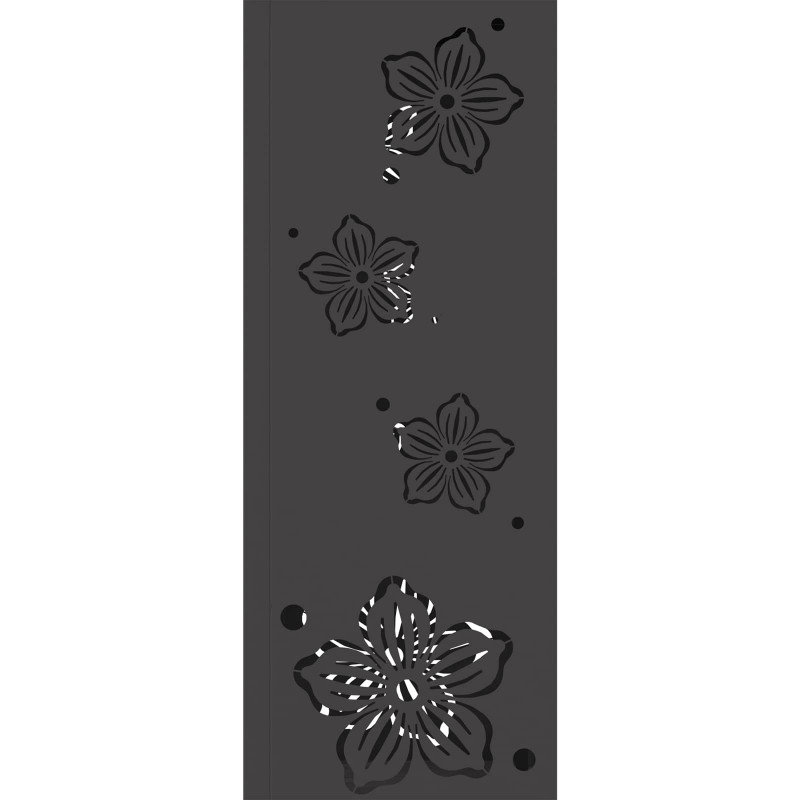 Słoneczna LED lampa na ścieżkę 2 pcs Czarny