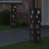 Słoneczna LED lampa na ścieżkę 2 pcs Antracyt