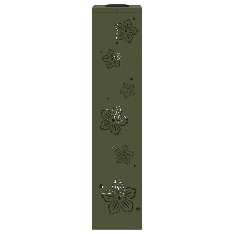 Słoneczna LED lampa na ścieżkę 2 pcs Zielony oliwkowy