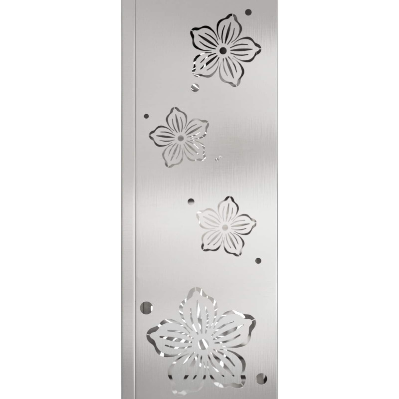Słoneczna LED lampa na ścieżkę 2 pcs Srebrny Stal nierdzewna