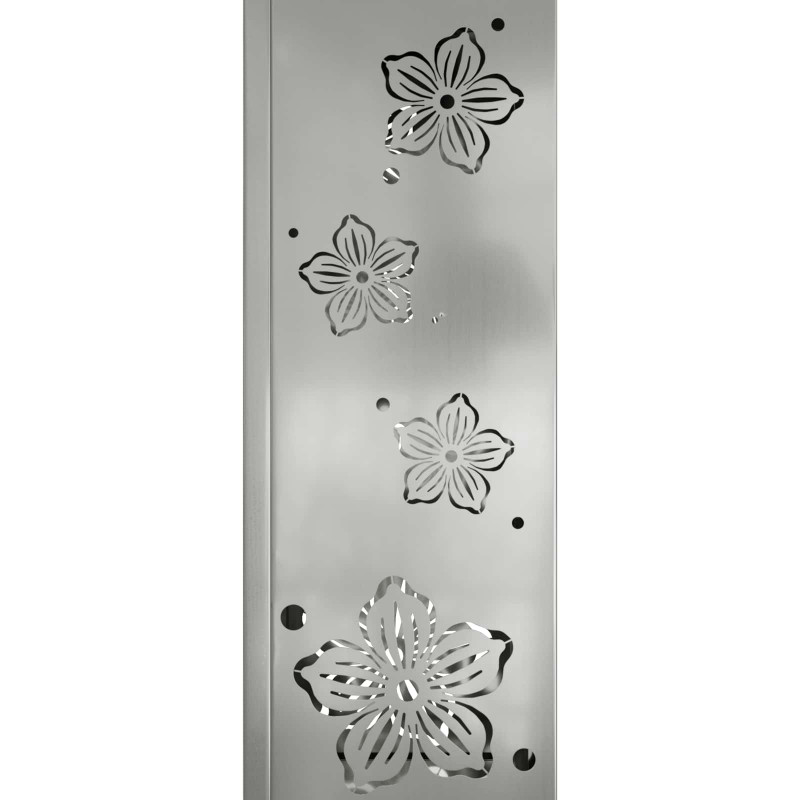 Słoneczna LED lampa na ścieżkę 2 pcs Srebrny Stal ocynkowana