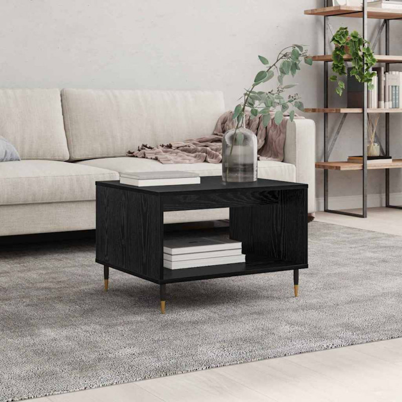 Stolik kawowy Czarny dąb 60 x 50 x 40 cm