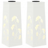 Słoneczna LED lampa na ścieżkę 2 pcs Biały
