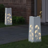 Słoneczna LED lampa na ścieżkę 2 pcs Biały