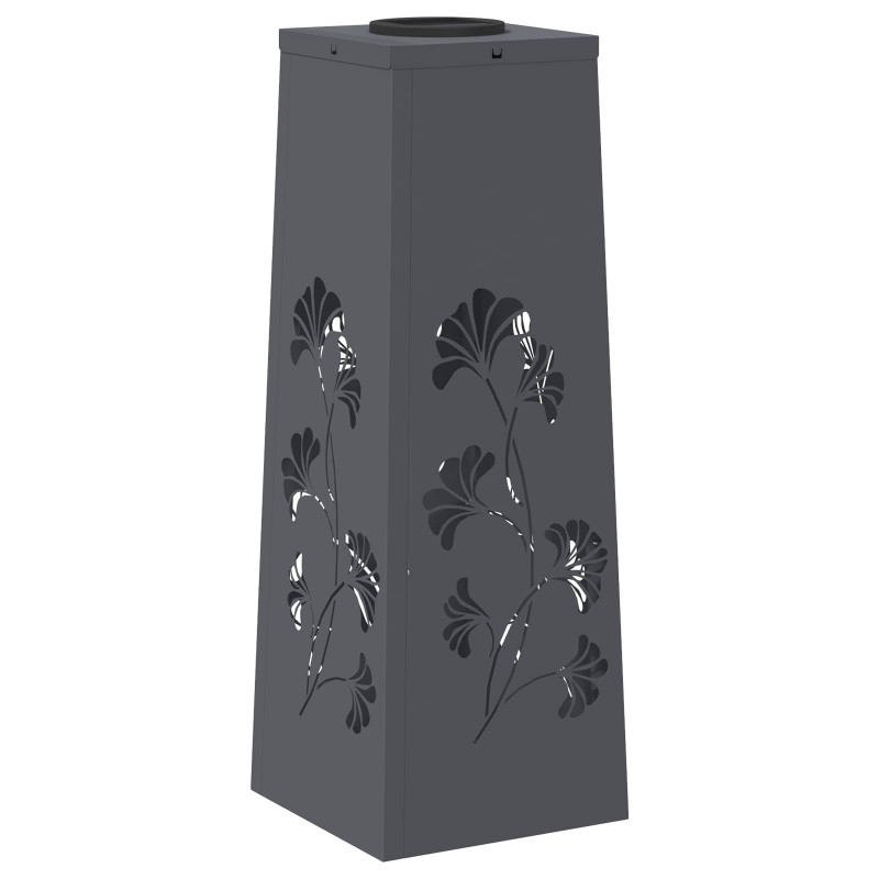 Słoneczna LED lampa na ścieżkę 2 pcs Antracyt