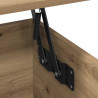 Stolik kawowy dąb artisan 90 x 44.5 x 45 cm
