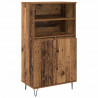 Highboard Brązowy 60 x 36 x 110 cm Materiał drewnopochodny