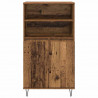 Highboard Brązowy 60 x 36 x 110 cm Materiał drewnopochodny