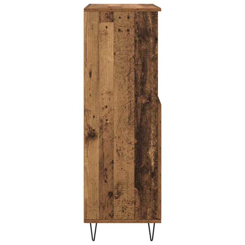 Highboard Brązowy 60 x 36 x 110 cm Materiał drewnopochodny