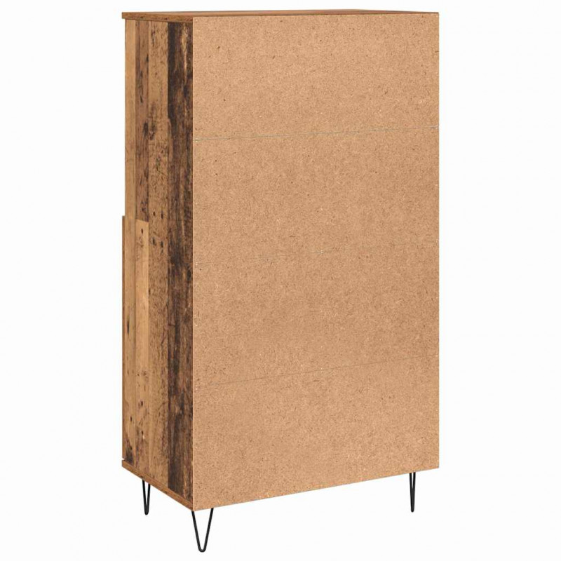 Highboard Brązowy 60 x 36 x 110 cm Materiał drewnopochodny