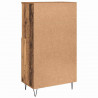 Highboard Brązowy 60 x 36 x 110 cm Materiał drewnopochodny