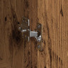 Highboard Brązowy 60 x 36 x 110 cm Materiał drewnopochodny