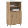 Highboard Brązowy 60 x 36 x 110 cm Materiał drewnopochodny