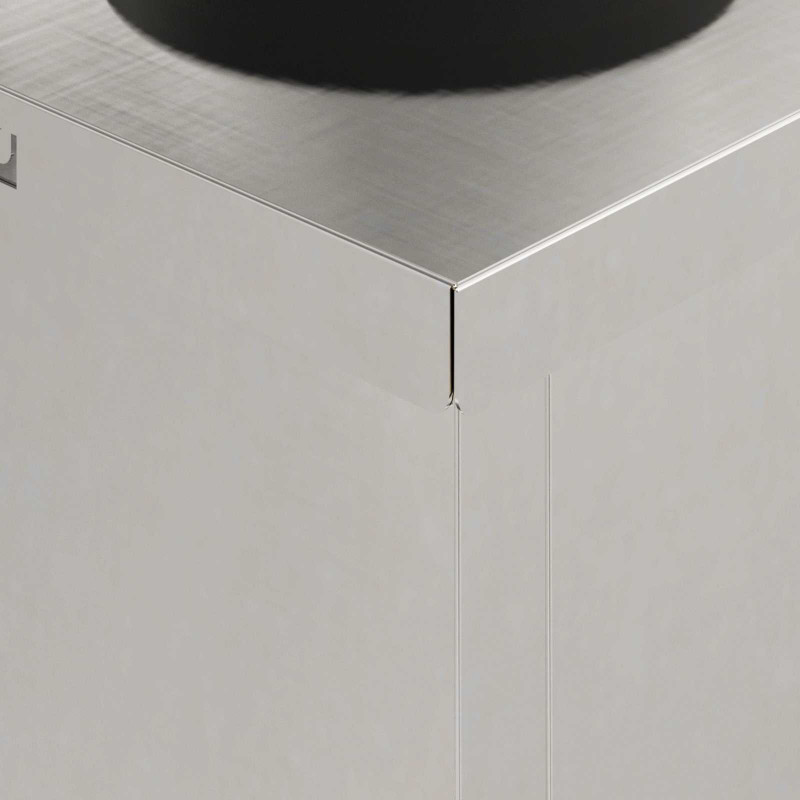 Słoneczna LED lampa na ścieżkę 2 pcs Srebrny Stal nierdzewna
