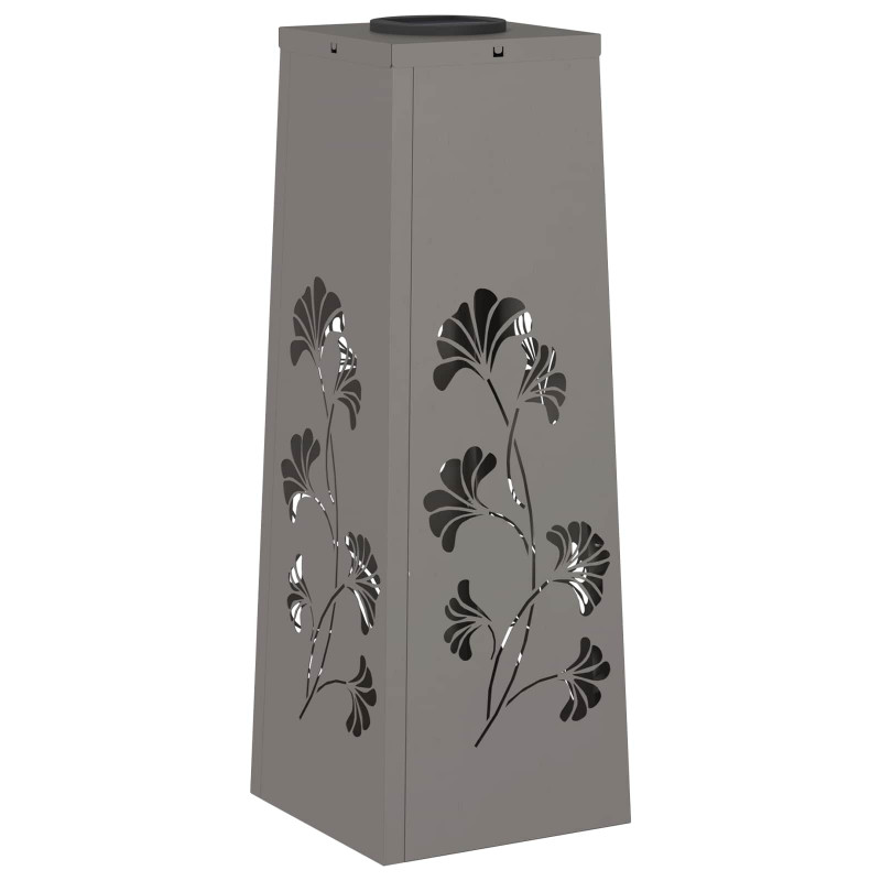Słoneczna LED lampa na ścieżkę 2 pcs Rdzawy