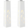Słoneczna LED lampa na ścieżkę 2 pcs Biały