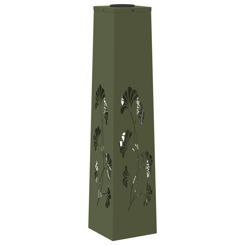Słoneczna LED lampa na ścieżkę 2 pcs Zielony oliwkowy