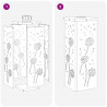Słoneczna LED lampa na ścieżkę 2 pcs Czarny