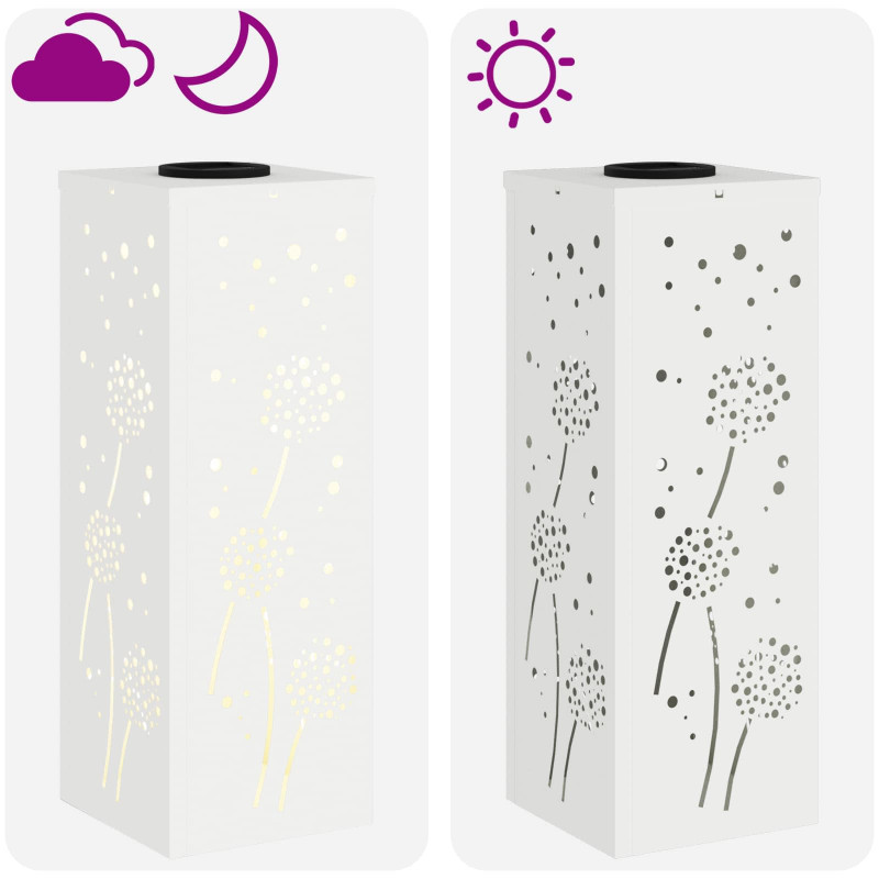 Słoneczna LED lampa na ścieżkę 2 pcs Biały