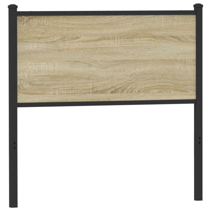Wezgłowie łóżka, dąb sonoma, 90 cm