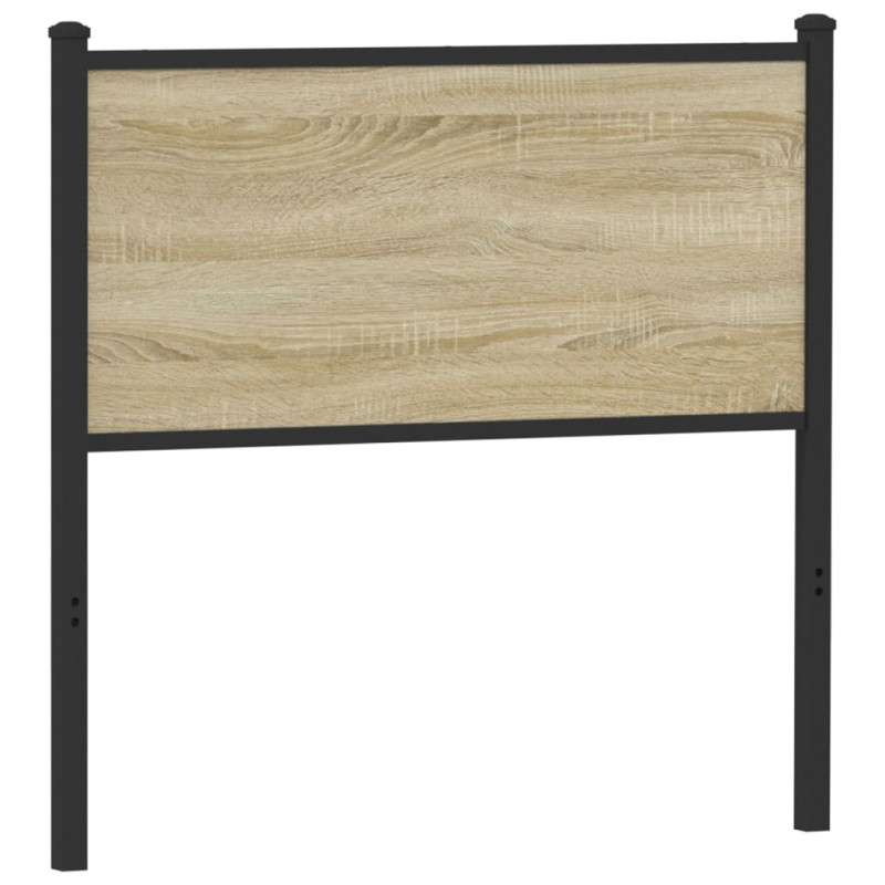 Wezgłowie łóżka, dąb sonoma, 90 cm