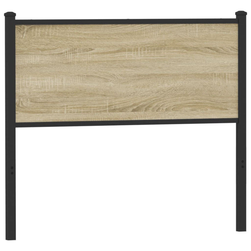 Wezgłowie łóżka, dąb sonoma, 107 cm