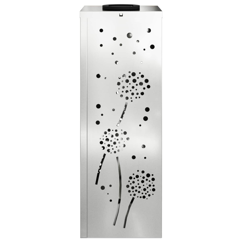 Słoneczna LED lampa na ścieżkę 2 pcs Srebrny Stal ocynkowana