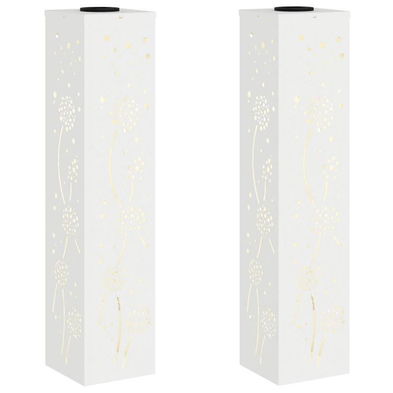 Słoneczna LED lampa na ścieżkę 2 pcs Biały