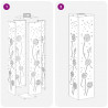 Słoneczna LED lampa na ścieżkę 2 pcs Biały