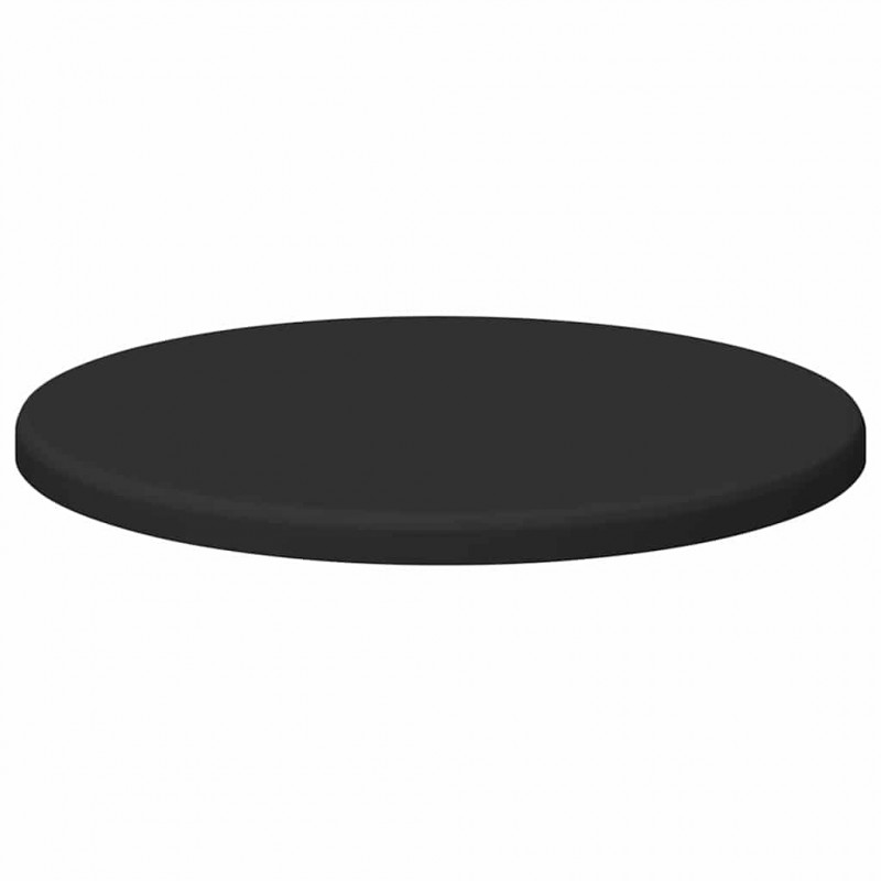 Blat stołu Czarny 30 x 30 x 1,5 cm Materiał drewnopochodny