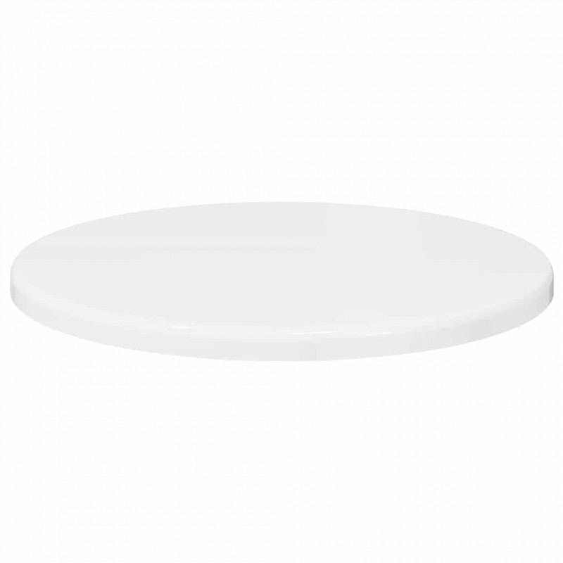 Blat stołu Biały na wysoki połysk 30 x 30 x 1,5 cm