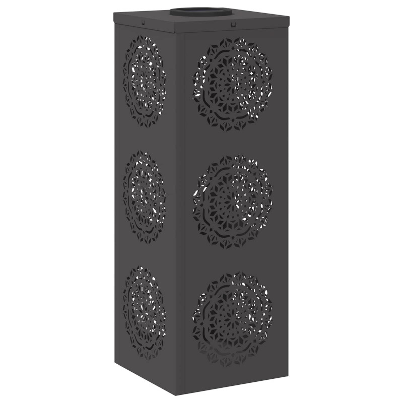 Słoneczna LED lampa na ścieżkę 2 pcs Czarny