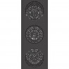 Słoneczna LED lampa na ścieżkę 2 pcs Czarny