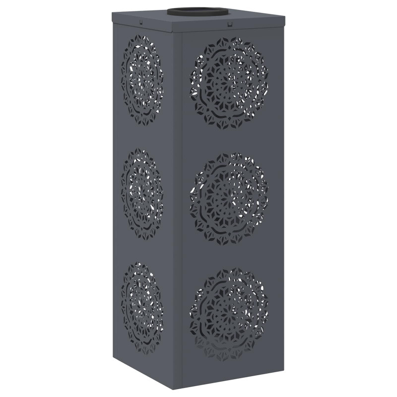 Słoneczna LED lampa na ścieżkę 2 pcs Antracyt