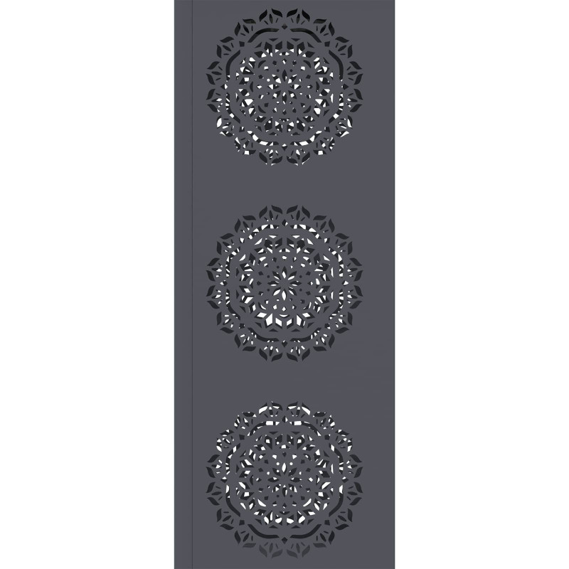 Słoneczna LED lampa na ścieżkę 2 pcs Antracyt