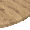 Blat stołu dąb artisan 50 x 50 x 1,5 cm Materiał drewnopochodny